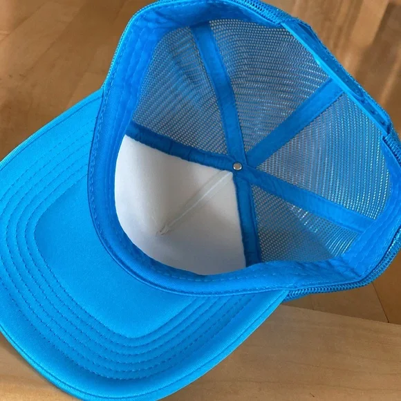 Blue Angry Orchard Truckers Hat - Picture 5 of 5